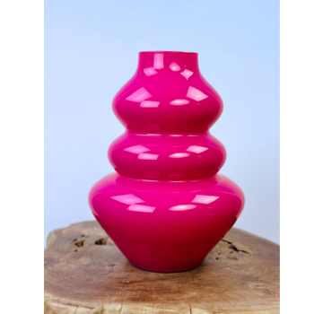 Donny vaas | Fuchsia |  ⌀ 22cm xH29 cm