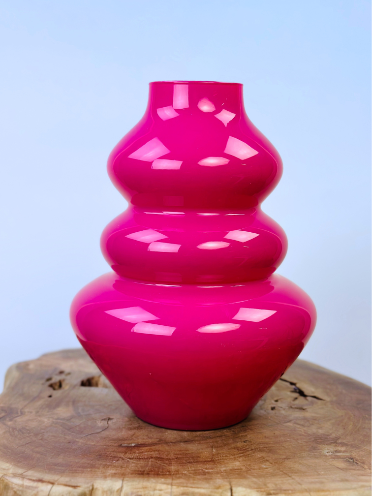 Donny vaas | Fuchsia |  ⌀ 22cm xH29 cm