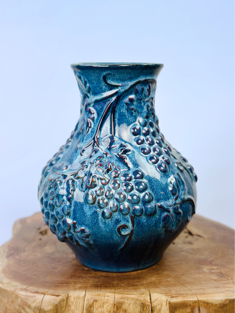 Tullia vaas | Blue |  ⌀ 24cm x H27cm