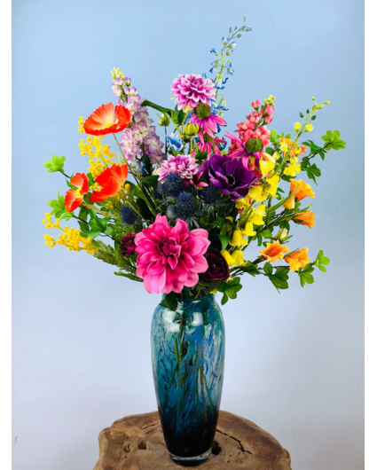 Zijden boeket "Flowery Beauty"  | 75cm