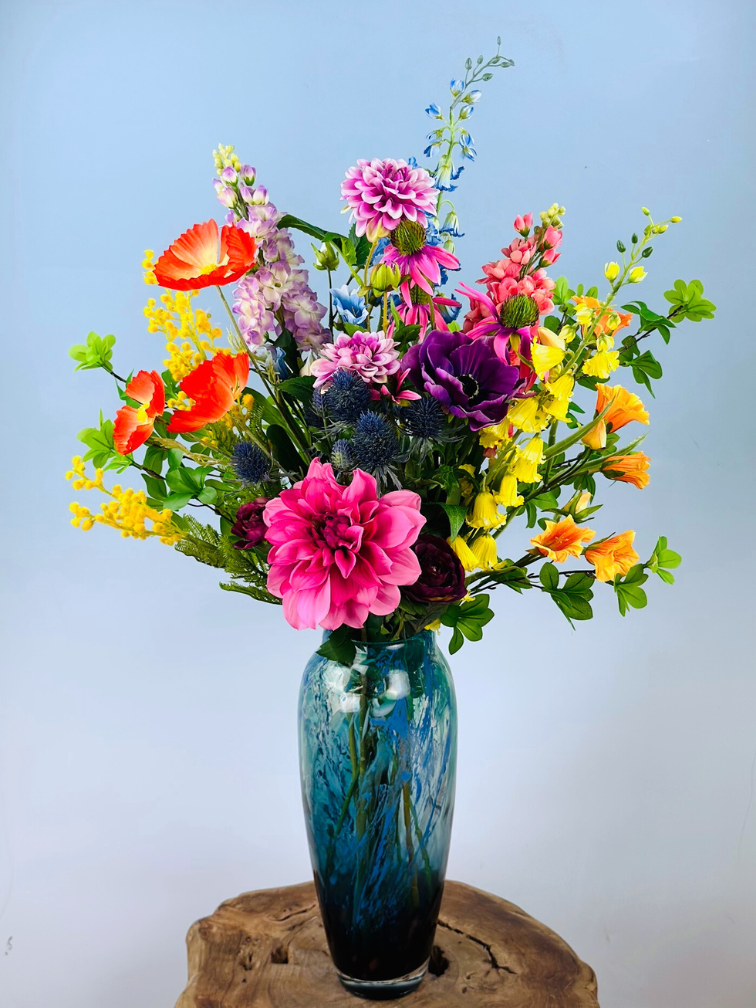 Zijden boeket "Flowery Beauty"  | 75cm