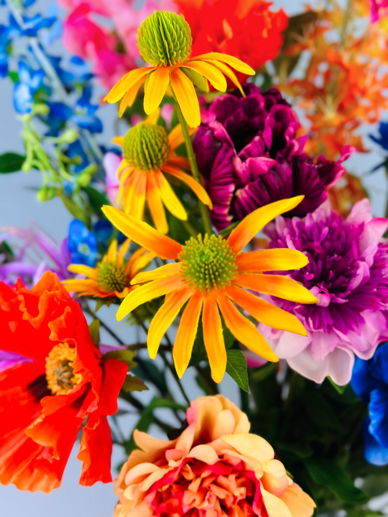 Zijden -XL- boeket "Madame Bouquet"  | 85cm