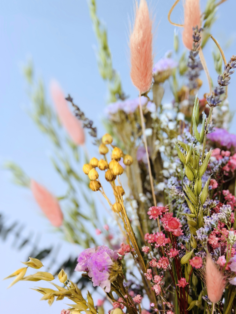 Droogbloemen boeket "Lady Isa" | 45cm
