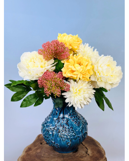 Zijdenbloemen boeket "Nature's gift" | 50cm