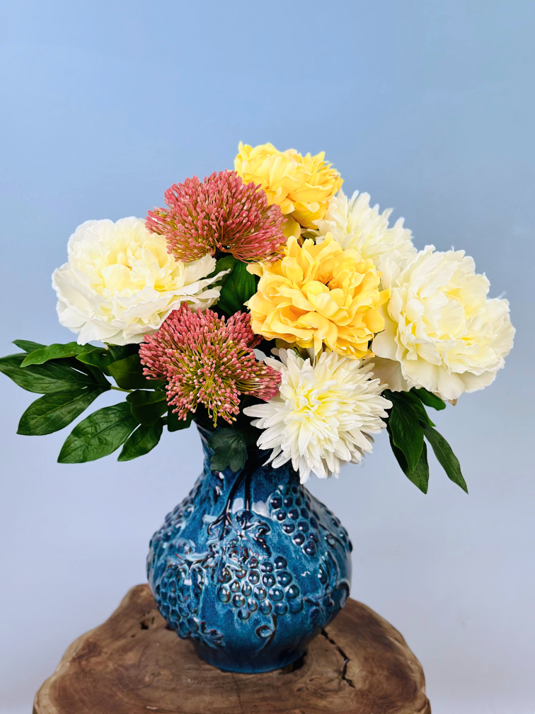 Zijdenbloemen boeket "Nature's gift" | 50cm