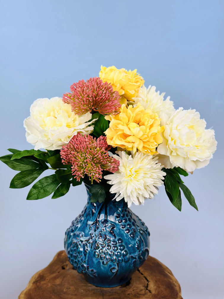 Zijdenbloemen boeket "Nature's gift" | 50cm