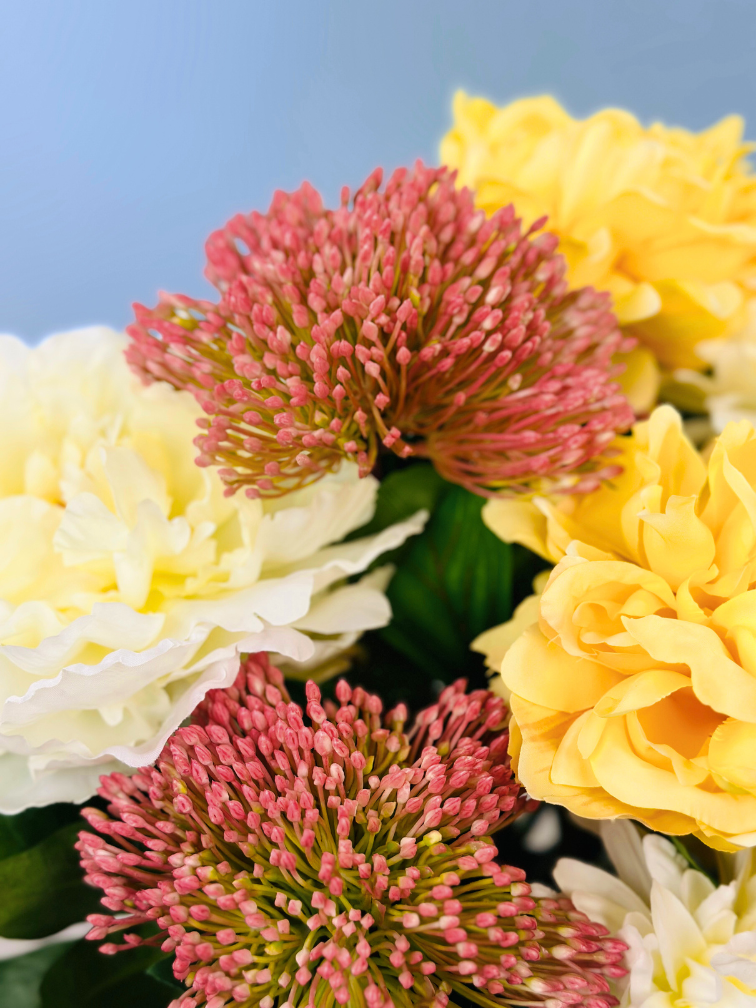 Zijdenbloemen boeket "Nature's gift" | 50cm