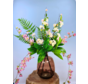 Zijdenbloemen boeket "Pink Fantasy" | 70cm