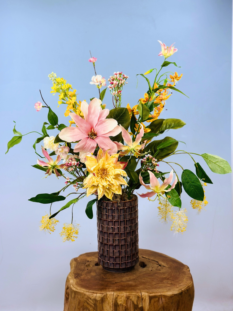 Zijdenbloemen boeket "My Darling" | 60 cm