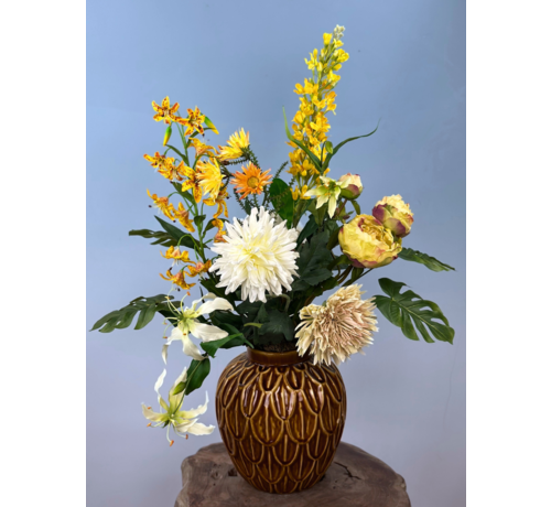 Zijdenbloemen boeket "Sunny Day" | 70cm