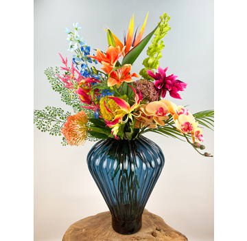 Zijden boeket "Tropical Dreams"  | 75cm