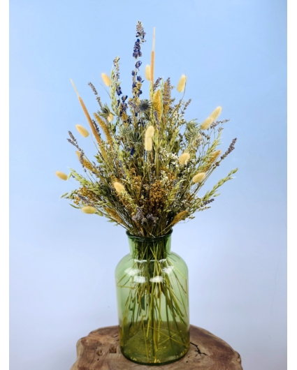 Droogbloemen boeket "Pure Valley" | 70cm
