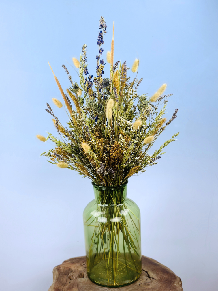 Droogbloemen boeket "Pure Valley" | 70cm