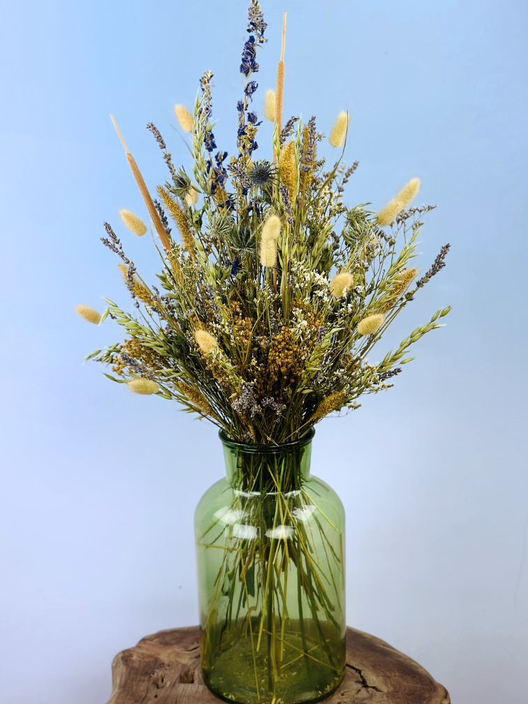 Droogbloemen boeket "Pure Valley" | 70cm
