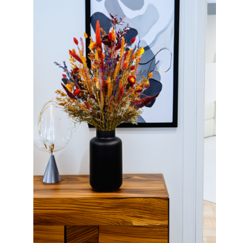 Droogbloemen boeket "Warm Sunset large" | 65cm - zonder vaas