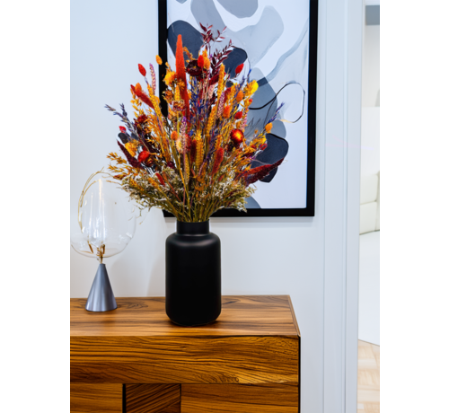 Droogbloemen boeket "Warm Sunset" | 65cm - zonder vaas