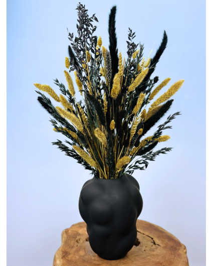 Droogboeket "Golden Ely" (Large) | 70cm