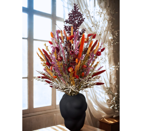 Droogbloemen boeket "Warm Sunset" (Large) | 65cm