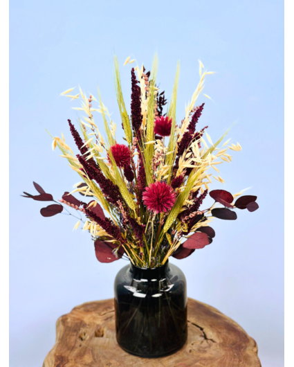 Droogbloemen boeket "Romantic Sunset"  | 50cm