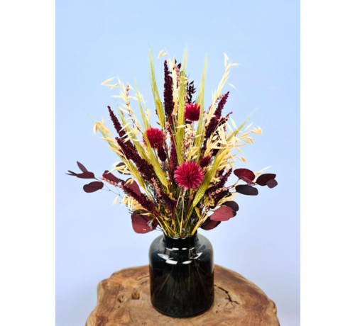Droogbloemen boeket "Romantic Sunset"  | 50cm
