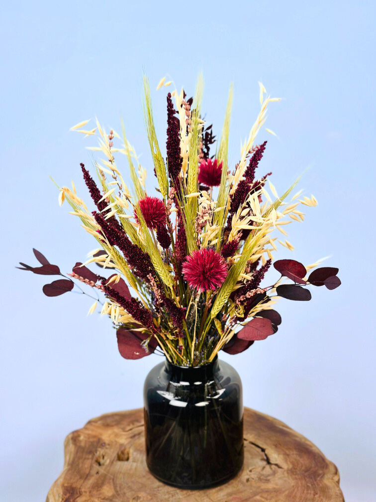 Droogbloemen boeket "Romantic Sunset"  | 50cm