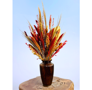 Droogboeket "Golden Palm" | 50cm