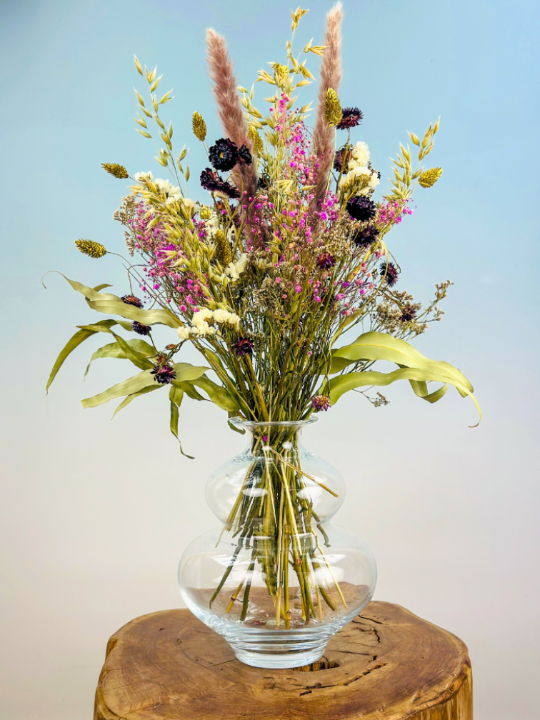Droogbloemen boeket "Calming Sunday" - 60 cm