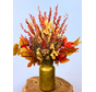 Droogbloemen boeket "Golden Kiss" | 60cm