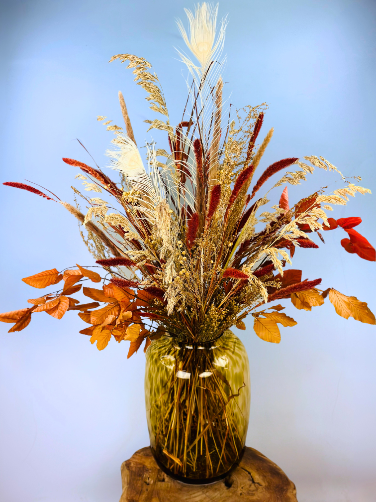 Droogbloemen boeket "Autumn Storm" | 80 cm