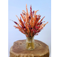Droogboeket "Sweet Kiss" | 30cm - inclusief vaas