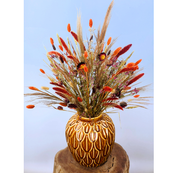 Droogbloemen boeket "Modest Fall" | 80cm