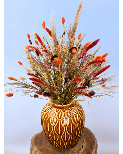 Droogbloemen boeket "Modest Fall" | 80cm
