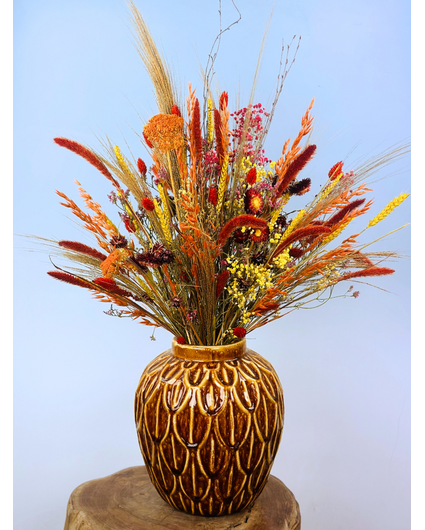 Droogbloemen boeket "Cheering Autumn" | 85cm