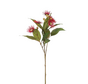 Zijden bloem "Eucalyptus flower" red | 62 cm