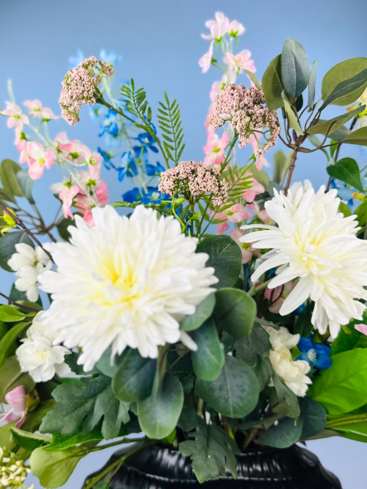 Zijden Boeket "Serene Grace"  | 100cm