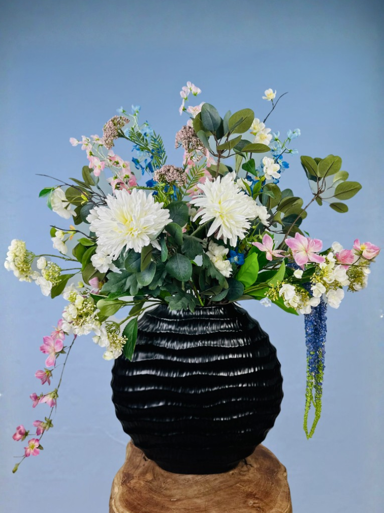 Zijden Boeket "Serene Grace"  | 100cm