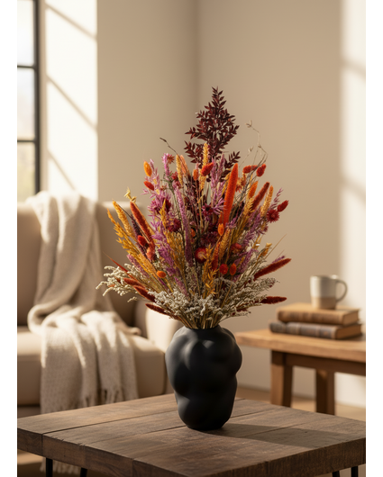 Droogboeket "Warm Sunset" (Large) | 65cm