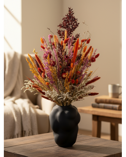 Droogboeket "Warm Sunset" (Large) | 65cm