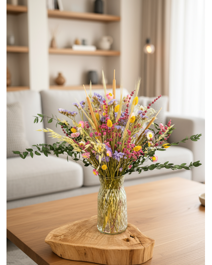 Droogboeket "The Happiness Bouquet" - groot | 60cm