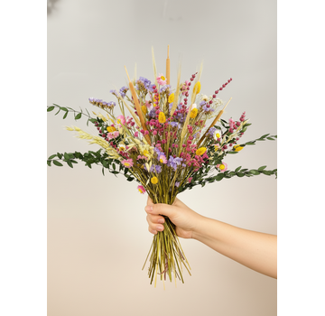Droogboeket "The Happiness Bouquet" - groot | 60cm