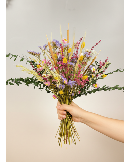 Droogboeket "The Happiness Bouquet" - groot | 60cm