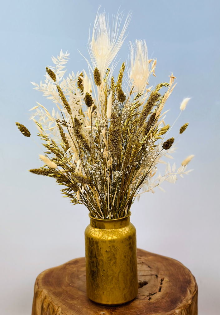 Droogbloemen boeket "Luxury Gold" (Large) | 60cm