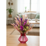 Droogboeket "Purple Crush" incl. vaas | 30 cm