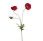 Zijden bloem "Poppy" red | 75 cm