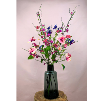 Zijden boeket "Sweet Blossom Storm" | 90 cm