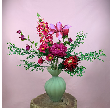 Zijden boeket "Garden of Passion" | 80cm