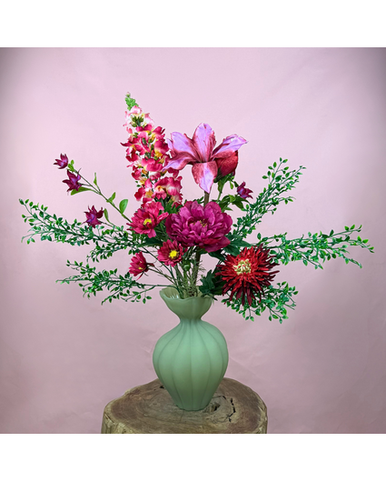 Zijden boeket "Garden of Passion" | 80cm