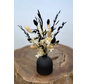 Droogboeket "Midnight Bloom" incl. vaasje