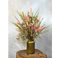 Droogbloemen boeket "Pink Garden" | 60cm