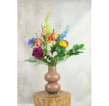 Zijden boeket  "Pretty Explosion"  | 100cm